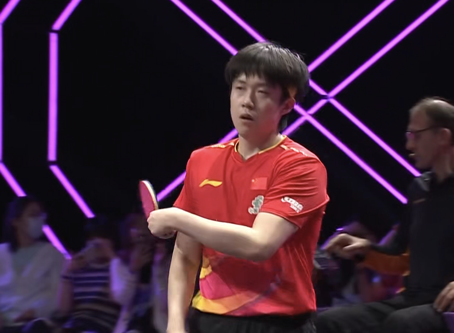 yrm, 王楚钦连续, 的反手直线